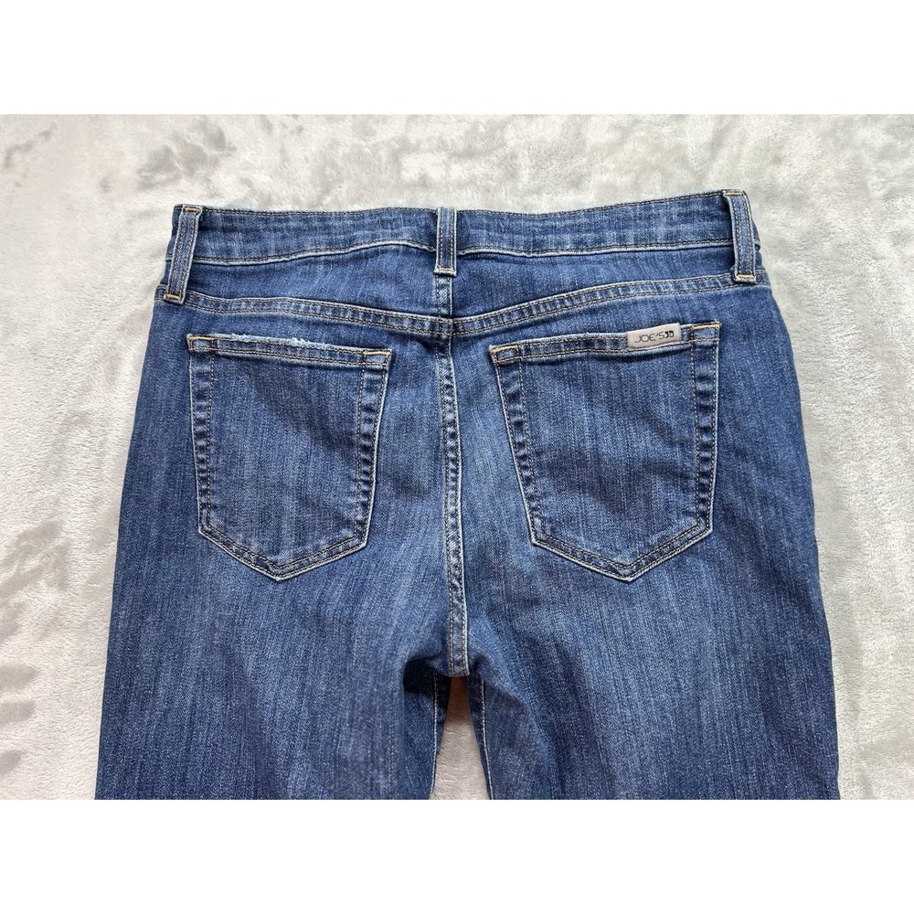 J.J. Joes Jean Women Sz 28 Bootcut Amana Whiskered Western Cowgirl Boho Mid Rise - Picture 3 of 13